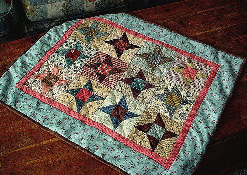 Изделие выполненное в технике "карусель"