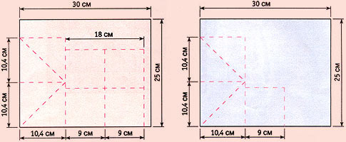 Схема раскроя ткани Схема раскроя ткани